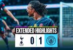 Watch Highlight: Tottenham Hotspur 0 – 1 Manchester City (EPL Highlights)