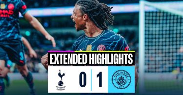 Watch Highlight: Tottenham Hotspur 0 – 1 Manchester City (EPL Highlights)