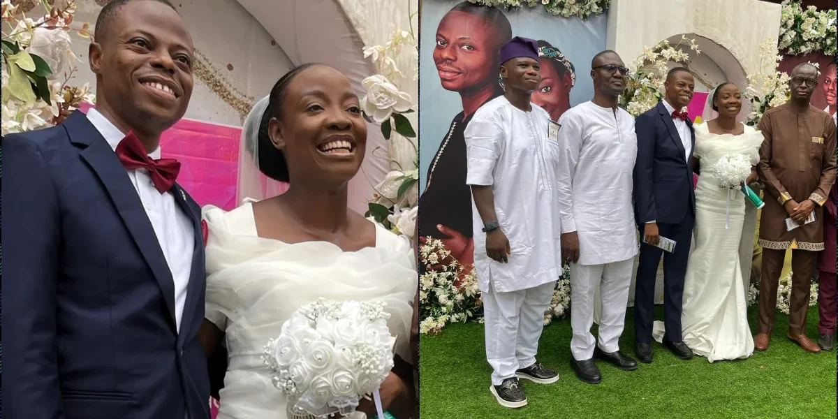 “No canopy, hall, reception” – Couple goes viral following low-key wedding
