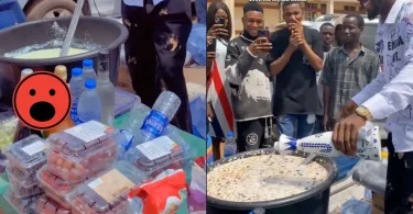 Outrage as students celebrate sign-out party with ‘rich man garri’