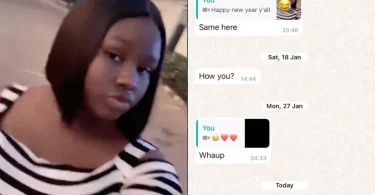 “Are you God?” – Man lash out at lady for snubbing his chats