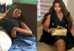 Lady celebrates one year of survival after losing leg to cancer