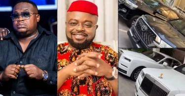 Cubana Chief Priest vows to double his hustle after visiting Anyi Chuks’ mansion