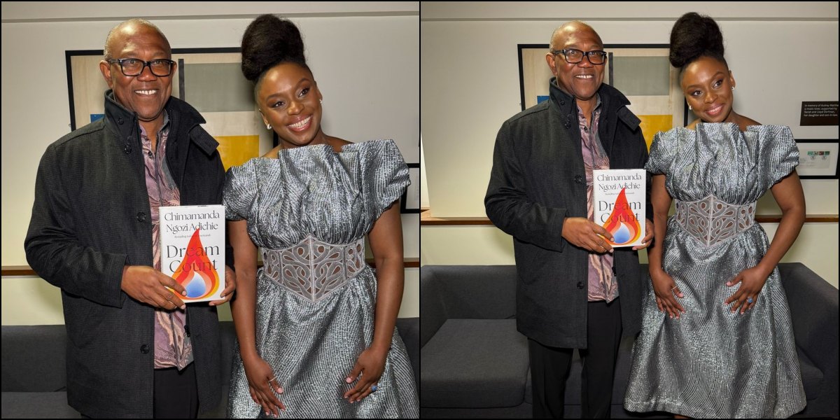 Peter Obi attends Chimamanda Adichie’s book launch in London
