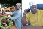 Kogi State minority leader empowers people with motorcycle tyres