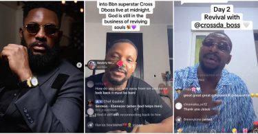 BBNaija’s Cross launches online church: preaching and revival sessions go viral