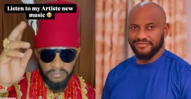 Nigerians react as Yul Edochie signs new artist on ‘record label’