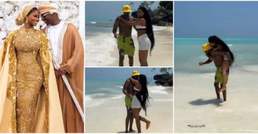 “Not fasting?” – Priscilla Ojo’s romantic video with Juma Jux during Ramadan sets tongues wagging