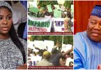 Chaos in Abuja as protesters storm National Assembly, demand justice for Natasha amid Akpabio scandal