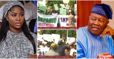 Chaos in Abuja as protesters storm National Assembly, demand justice for Natasha amid Akpabio scandal