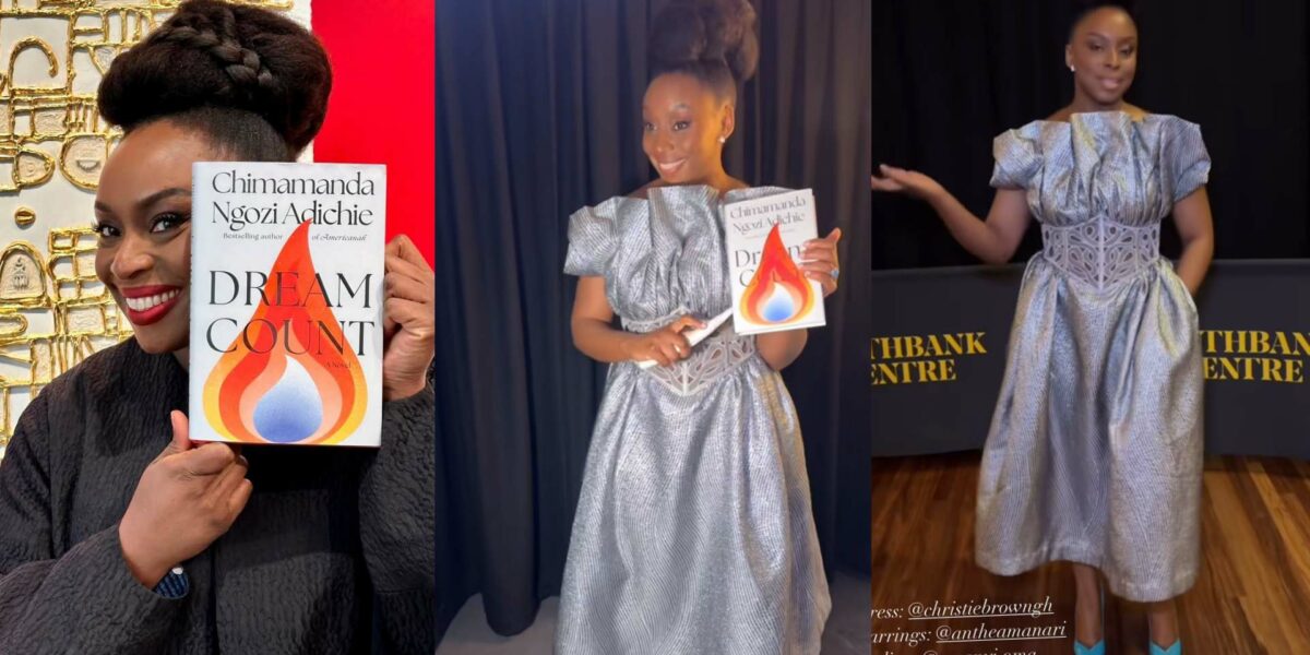 Chimamanda’s new novel, ‘Dream Count’ becomes number one on Amazon UK
