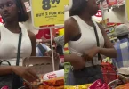 Moment slay queen was caught stealing eggs from supermarket