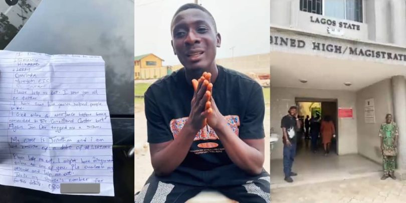 Man jailed over ₦1.137m debt regains freedom after letter from prison goes viral