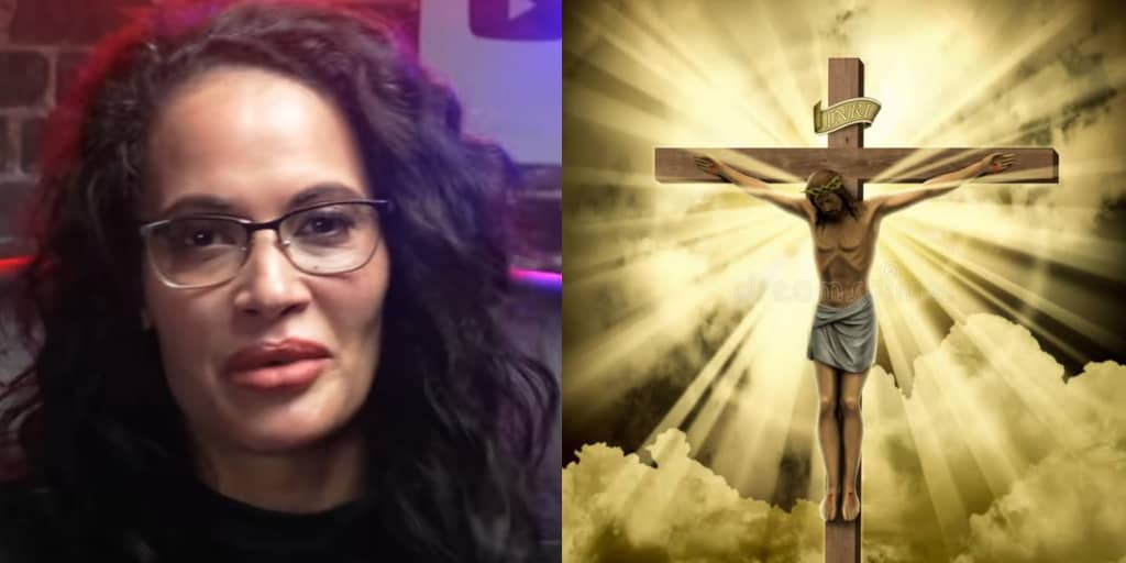 Award winning adult star gives her life to Christ 
