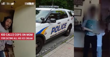 Little boy calls police on mom for eating his ice cream, wants her jailed