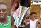 Man boldly states he gambles for a living, spent ₦2.5m win on hotel and women