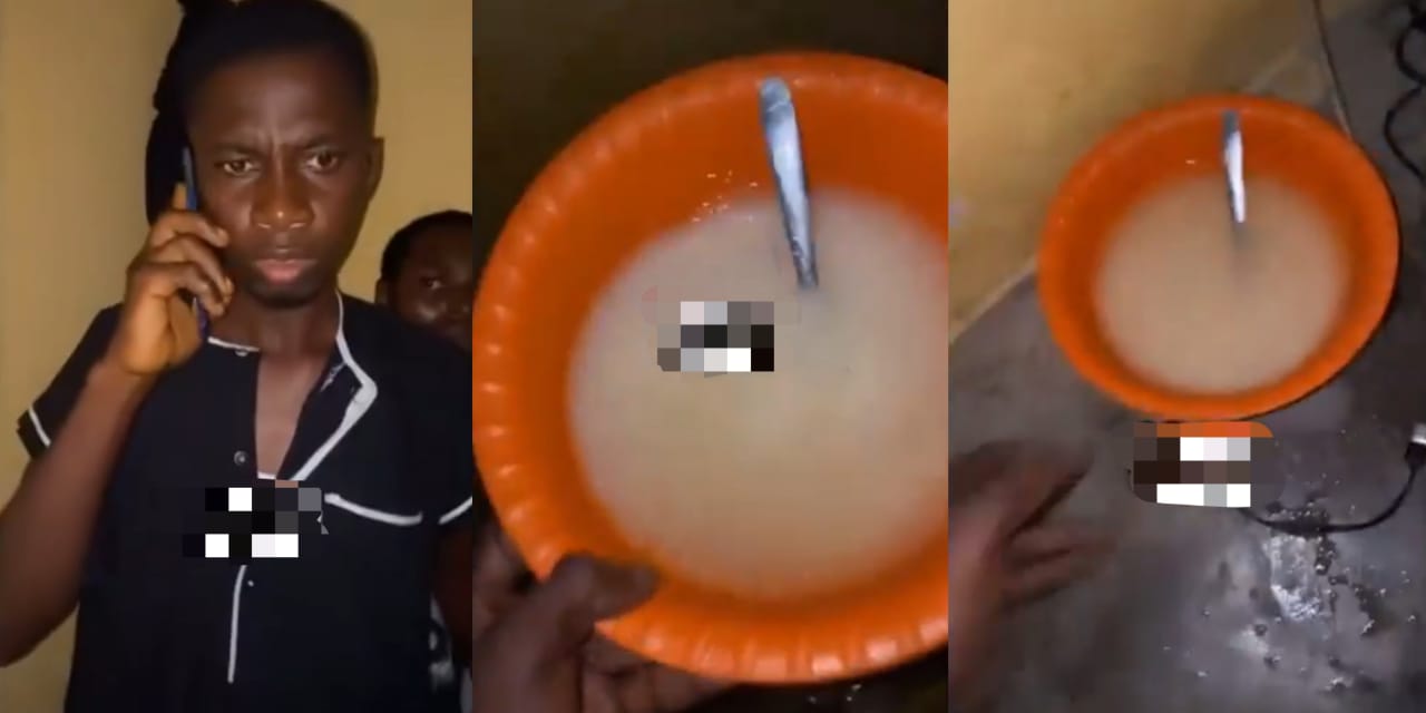 Nigerians tricked into Ghana with job promises, locked up, and fed watery garri once a day
