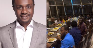 Nathaniel Bassey And Hallelujah Challenge Crew Go On Fancy Dinner Date