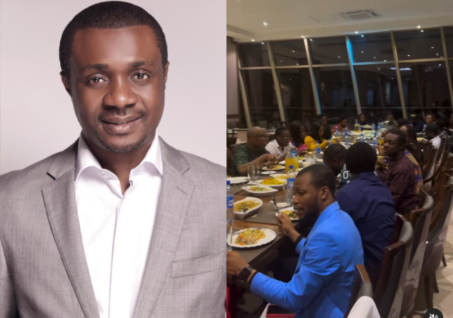 Nathaniel Bassey And Hallelujah Challenge Crew Go On Fancy Dinner Date