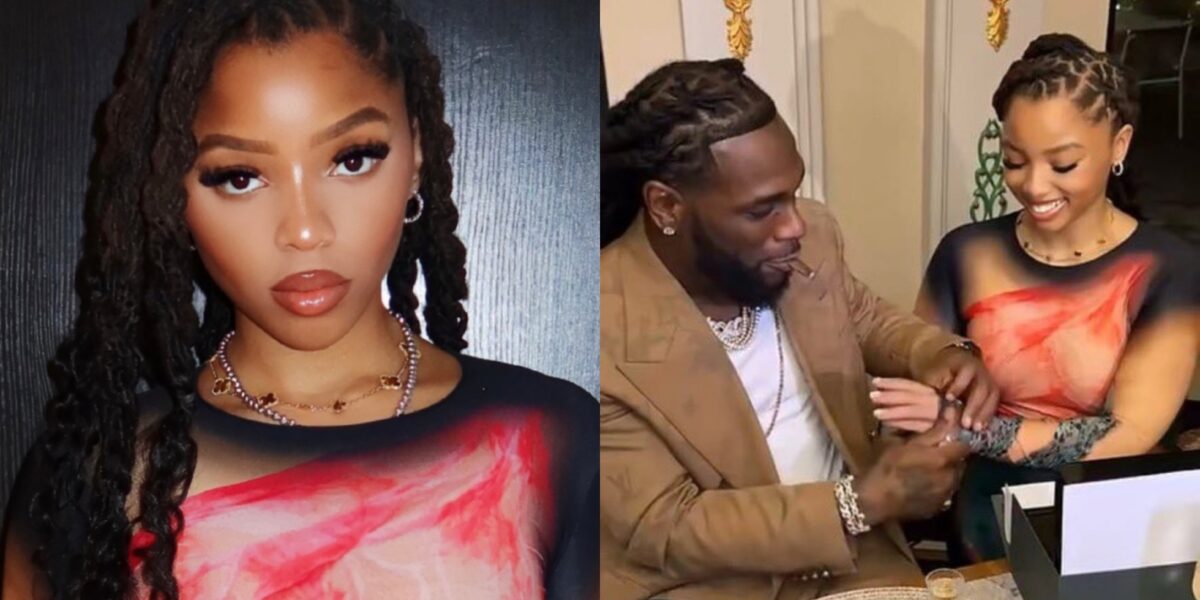 Drama as Chole Bailey unfollows Burna Boy on Instagram amid Lamborghini saga
