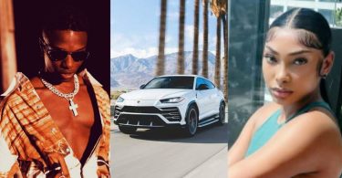 Wizkid accused of buying Sophia Egbueje Lamborghini