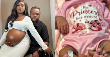 Nikki Laoye and husband welcome first child on wedding anniversary