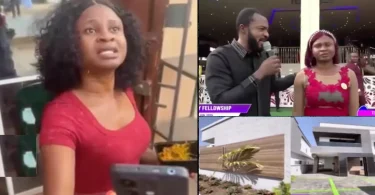 Lady exposed after testimony of N500M mansion at Pastor Ebuka Obi’s church