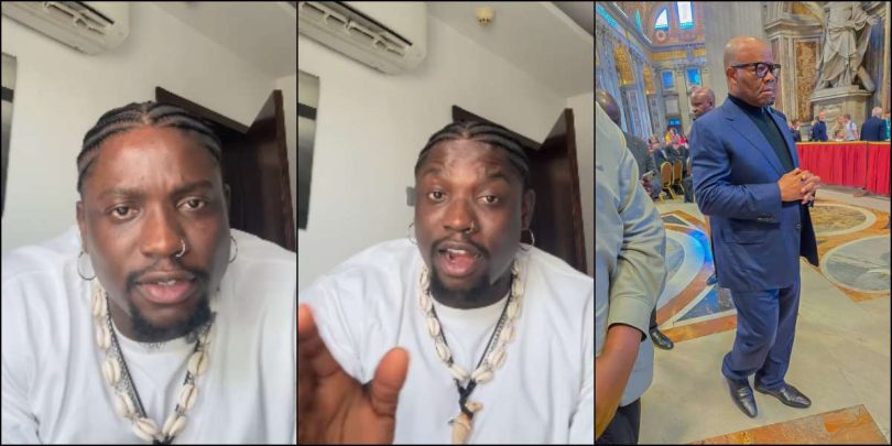 Verydarkman reacts to APC’s 7-day apology deadline over comment about Akpabio’s visit to Vatican