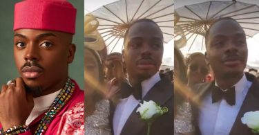 Enioluwa explains why he was crying during Priscilla Ojo’s wedding