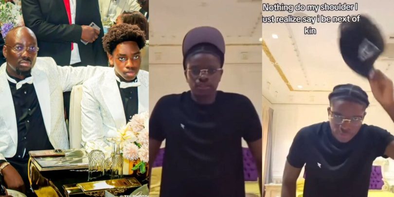 Obi Cubana shows off his next-of-kin after his alleged adopted son made video calling himself ‘next-of-kin’