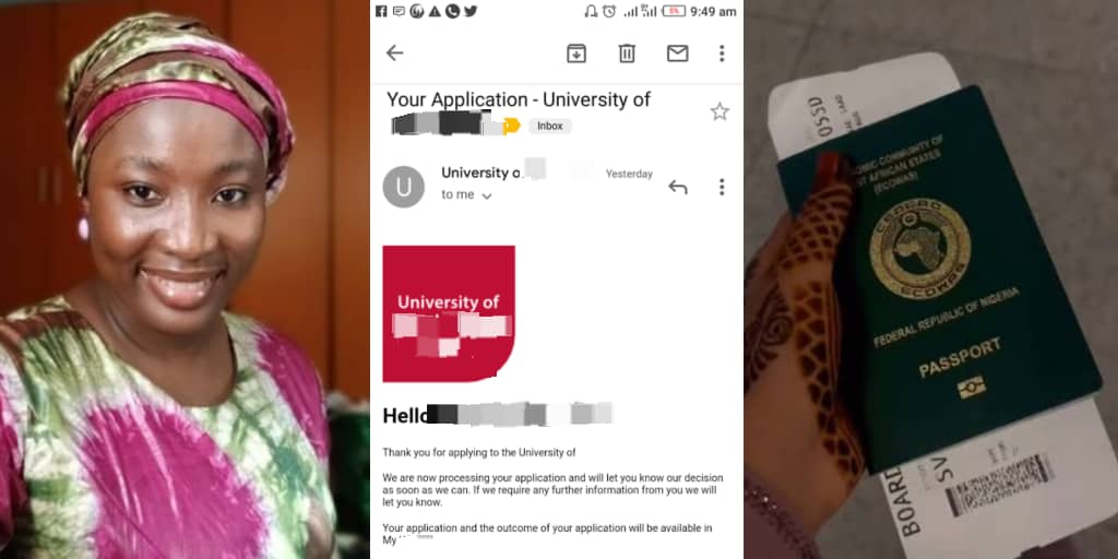 Nigerian lady gets admission into 4 UK universities after applying ‘for fun’
