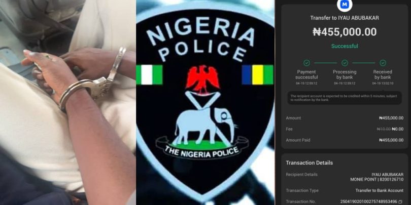 Police officer allegedly slips drugs into man’s pocket, extorts ₦455k