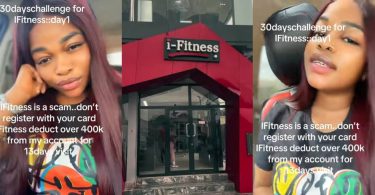 Woman accuses I-Fitness gym of fraud after being charged ₦73,800 despite canceling membership
