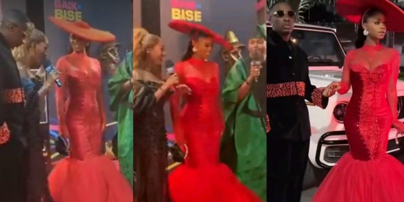Priscilla Ojo stirs pregnancy rumors following appearance at Headies Awards