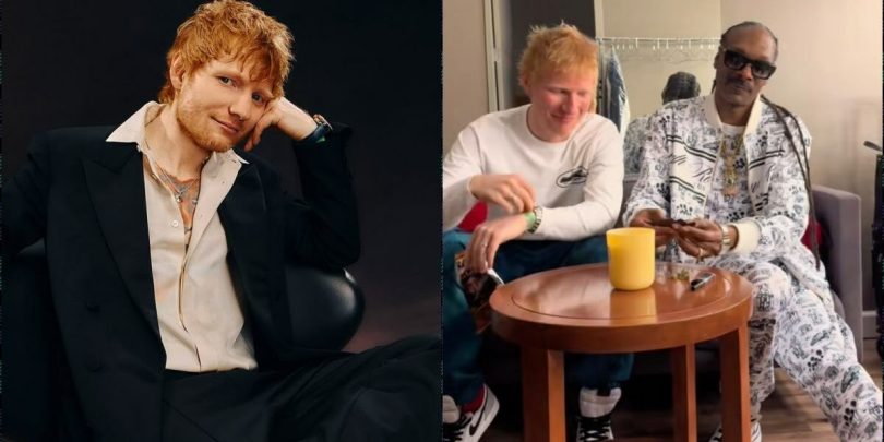Ed Sheeran recounts losing sight after smoking with Snoop Dogg