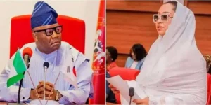Akpabio sues Natasha Akpoti over ‘mocking’ apology to him
