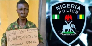 Army dismisses soldier for armed robbery, hands him over to police
