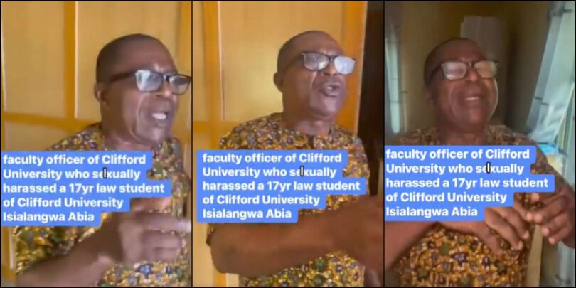 Clifford University lecturer accused of sexually assaulting 17-year-old law student