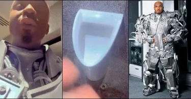 Pretty Mike laments inability to pee after AMVCA robot outfit stunt