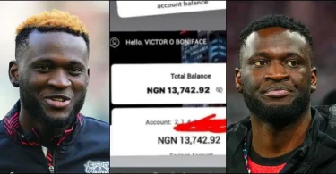“How does it feel to have millions in your bank account” – Fan asks Victor Boniface, he replies