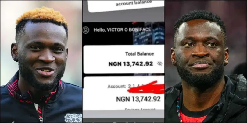 “How does it feel to have millions in your bank account” – Fan asks Victor Boniface, he replies