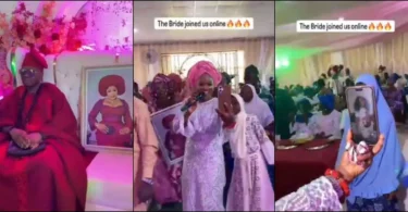 Man gets married virtually to wife who lives abroad