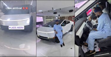 Israel DMW hails Davido as he takes delivery of new cyber truck