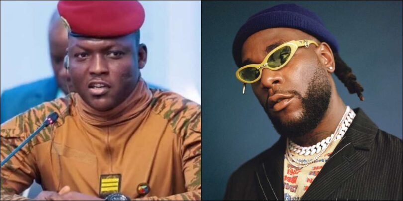 President Ibrahim Traoré reportedly turns down Burna Boy’s offer for free Burkina Faso concert
