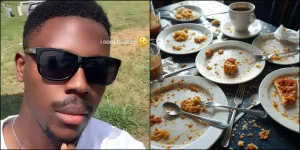Man berates fathers who leave plates at the table after eating
