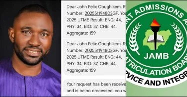 Biology teacher’s JAMB result goes viral after scoring 37 in subject he’s taught for 18 years