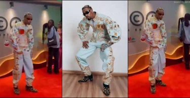 Neo Akpofure sparks reactions with outfit to AMVCA