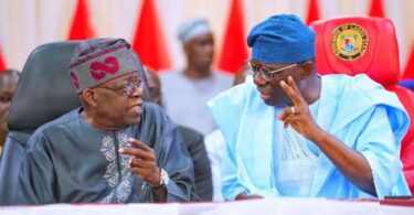 Video: Tinubu Shuns Sanwo-Olu’s Greeting At Inauguration Of Lagos-Calabar Coastal Highway Phase 1