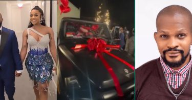 Uche Maduagwu Accuses Davido Of Gifting Chioma Rented G-Wagon For Her Birthday