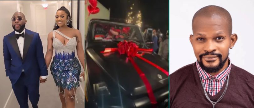 Uche Maduagwu Accuses Davido Of Gifting Chioma Rented G-Wagon For Her Birthday